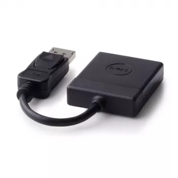 DELL 470-ABEO vaizdo kabelio adapteris DisplayPort DVI Juoda