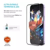 Ekrano apsauga FIXED, skirta Apple iPhone 17 Pro — grūdintas stiklas, juoda, Armor dizainas, nuo dulkių apsaugantis aplikatorius, AR sluoksnis