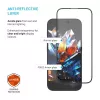 Ekrano apsauga FIXED, skirta Apple iPhone 17 Pro — grūdintas stiklas, juoda, Armor dizainas, nuo dulkių apsaugantis aplikatorius, AR sluoksnis