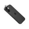 FIXED fiksuotas kameros stiklas, skirtas Apple iPhone 17 — Stiklas juodas