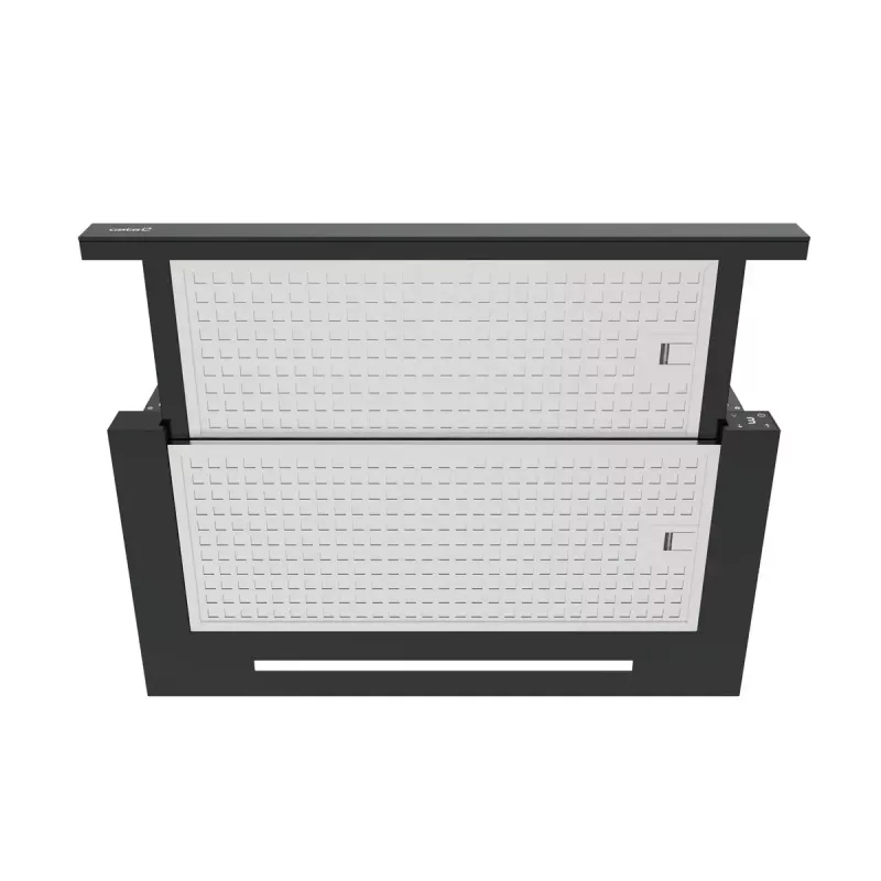 CATA TFH 6430 GBK pusiau įmontuojamas ištraukiamas gartraukis 391,5 m³/h juodas