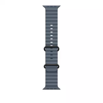 APPLE 49mm Anchor mėlynas Ocean dirželis – juodo titano apdaila