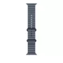 APPLE 49mm Anchor mėlynas Ocean dirželis – juodo titano apdaila