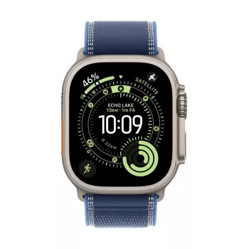 APPLE 49mm mėlynas/šviesiai mėlynas Trail loop - m/l - juodo titano apdaila