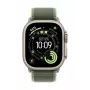 APPLE 49mm žalias/neoninis Trail loop - s/m - natūralaus titano apdaila