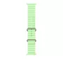 Dirželis Apple Natural Titanium Finish MGCF4ZM/A Žalias fluoroelastomeras 49 mm