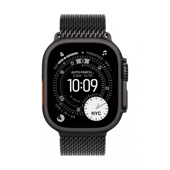 Band Apple MGHT4ZM/A išmaniųjų laikrodžių priedai juoda titano 49 mm