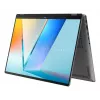 Hibridinis 2-in-1 nešiojamas kompiuteris ASUS Vivobook 16 Flip TP3607SH-RJ013W — Intel Core Ultra 7 258V, 16 colių 3K jutiklinis ekranas, 16 GB LPDDR5x, 512 GB SSD, NVIDIA GeForce RTX 5050, WIN11 Home, pilka