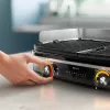 Elektrinė kaitlentė Philips HD6222/90 2400 W juoda nerūdijantis plienas