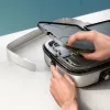 Elektrinė kaitlentė Philips HD6222/90 2400 W juoda nerūdijantis plienas