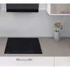 Indesit IB 65B60 NE Juoda įmontuojama 59 cm zoninė indukcinė kaitlentė 4 zonos (-ų)
