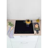 Indesit IB 65B60 NE Juoda įmontuojama 59 cm zoninė indukcinė kaitlentė 4 zonos (-ų)