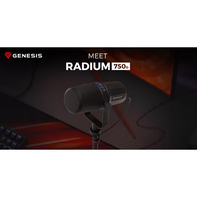 PC mikrofonas GENESIS RADIUM 750D