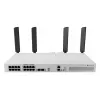 Tinklo komutatorius MikroTik CRS418-8P-8G-2S+5axQ2axQ-RM — L2/L3, 17× Gigabit RJ-45, 2× SFP+, PoE (802.3af/at), 1U stovo