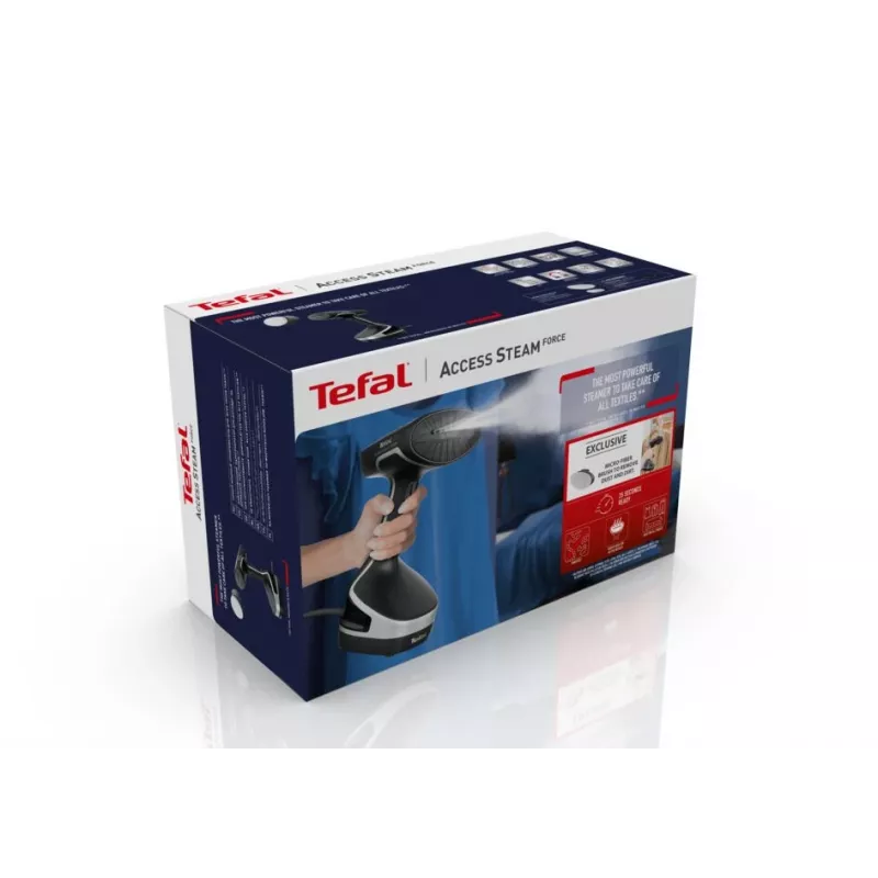 Tefal Acces Steam Force DT8270 rankinis garinis drabužių lygintuvas 0,2 l 2000 W juodas