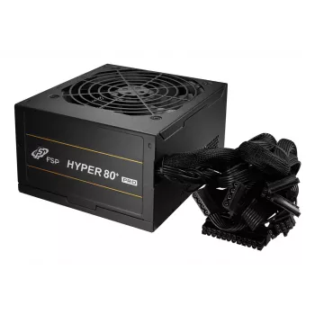 FSP HYPER 80+ PRO 450W maitinimo blokas ATX ATX3.1 Juodas, 450 W, 200–240 V, 50/60 Hz, 3 A, aktyvus, 85 W