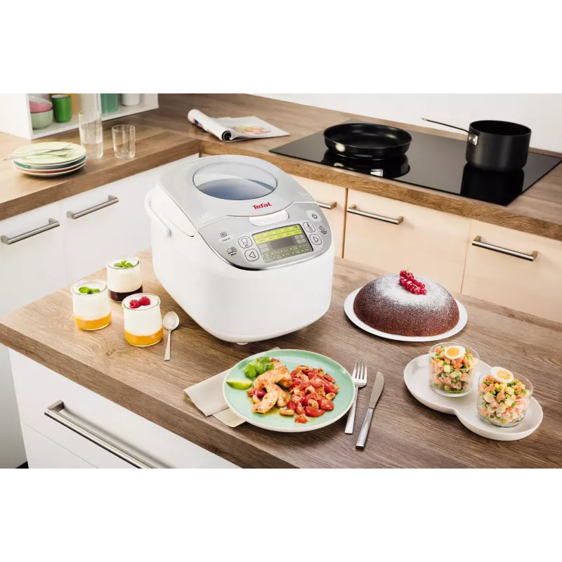 Tefal RK8121 multicooker 5 L 750 W Sidabrinė, Balta