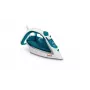 Tefal EasyGliss Plus FV5718 lygintuvas Sauso ir garinio lyginimo lygintuvas Durilium padas 2400 W Turquoise, White