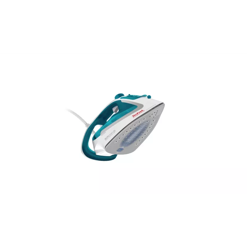 Tefal EasyGliss Plus FV5718 lygintuvas Sauso ir garinio lyginimo lygintuvas Durilium padas 2400 W Turquoise, White
