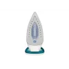 Tefal EasyGliss Plus FV5718 lygintuvas Sauso ir garinio lyginimo lygintuvas Durilium padas 2400 W Turquoise, White