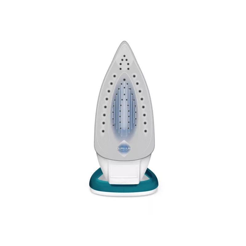 Tefal EasyGliss Plus FV5718 lygintuvas Sauso ir garinio lyginimo lygintuvas Durilium padas 2400 W Turquoise, White