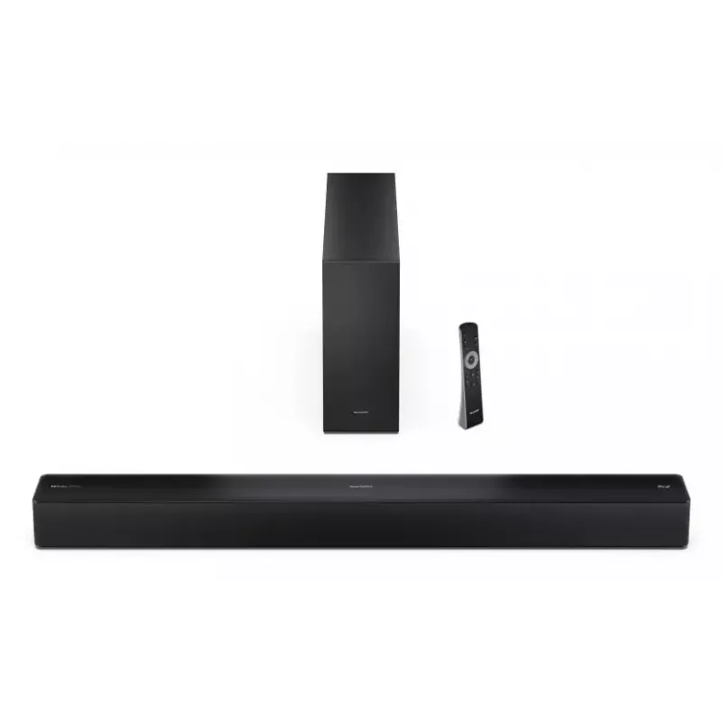 Garso juosta Sharp HT-SBW310 2.1 kanalai 330 W juoda laidinė ir belaidė