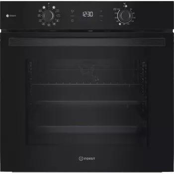 Įmontuojama elektrinė orkaitė INDESIT IO K58HS B — 71 l, hidrolizinis valymas, konvekcija, grilis, garai
