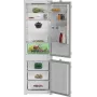 Įmontuojamas šaldytuvas-šaldiklis BEKO B3BCNA294HS — 270 L bendro, LED ekranas, E klasė, baltos spalvos