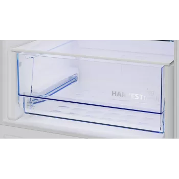 Įmontuojamas šaldytuvas-šaldiklis BEKO B3BCNA294HS — 270 L bendro, LED ekranas, E klasė, baltos spalvos