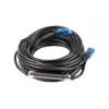 HDMI laidas LANBERG CA-HDMI-20CU-0200-BK — 20 m, HDMI 2.0, 18 Gbit/s, 4K (2160p), 144 Hz, ARC, Ethernet, auksuoti kontaktai