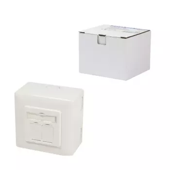 Dvigubas lizdas 2 x RJ-45 LogiLink NP0124