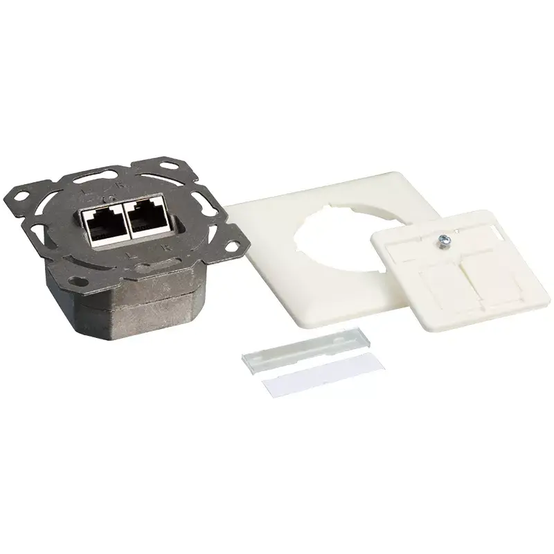 Dvigubas lizdas 2 x RJ-45 LogiLink NP0124
