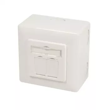 Dvigubas lizdas 2 x RJ-45 LogiLink NP0124