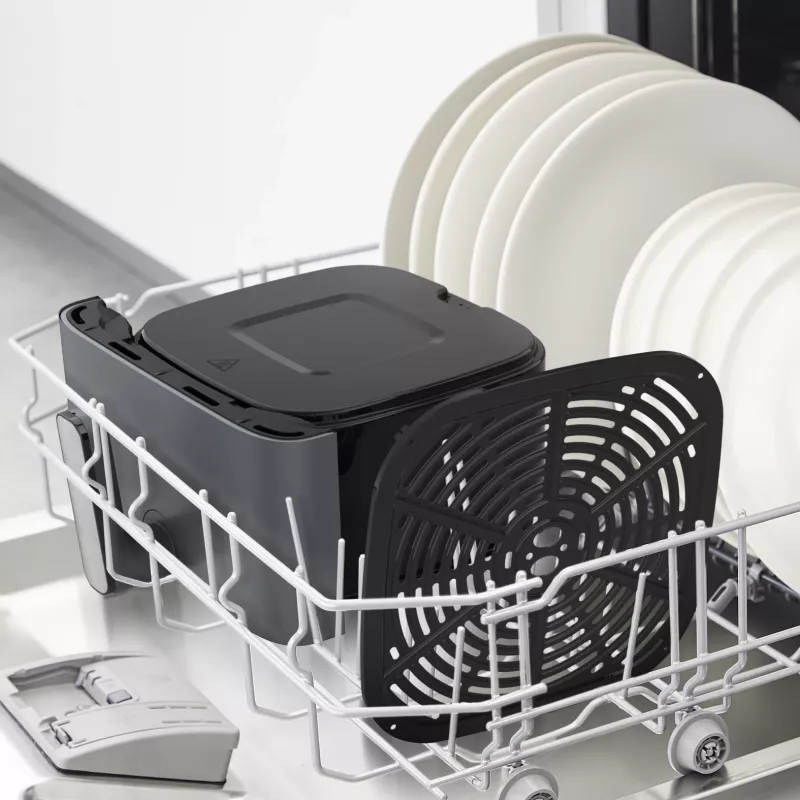 Tefal Easy Fry Mega EY855BE0 gruzdintuvė Viena 7,5 L Atskirai stovinti 2020 W Karšto oro gruzdintuvė Pilka