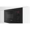 Įmontuojama solo mikrobangų krosnelė Bosch Serie 2 BFL623MB4 20 L 800 W LED ekranas Juoda rankenėlės valdymas