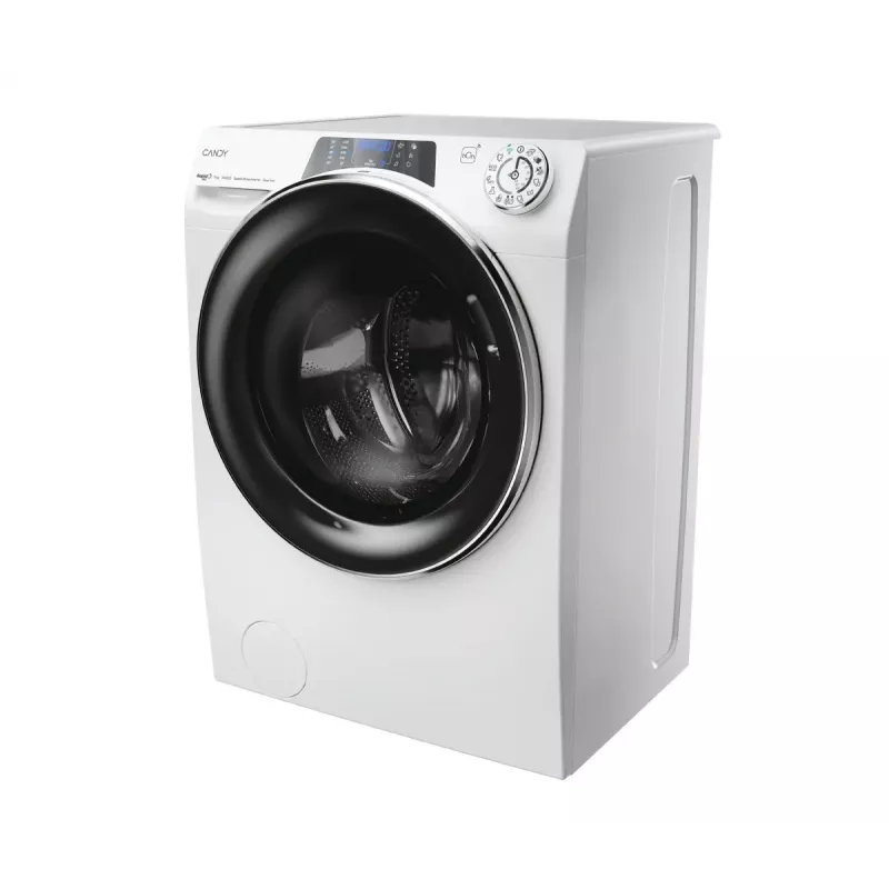 Candy RapidÓ PRO RP4 476BWMBC/1-S skalbimo mašina priekinio įkrovimo 7 kg 1400 RPM Balta