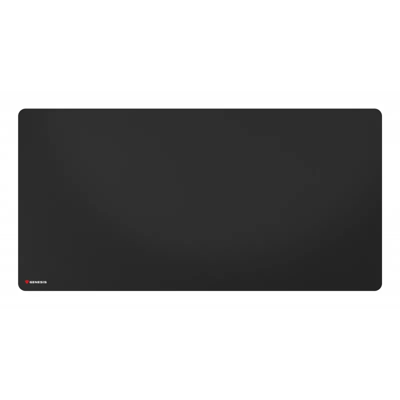 GENESIS Carbon 500 Hyper Logo, juoda, vienspalvis, audinys, guma, žaidimų pelės kilimėlis