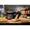 Tefal Dual Easy Fry & Grill EY905D dviguba 8,3 l atskirai stovinti 2700 W karšto oro gruzdintuvė, nerūdijantis plienas