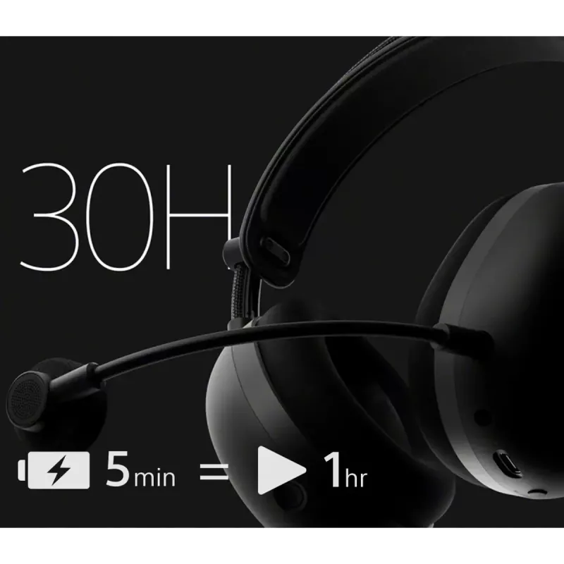 Sony Inzone H9 II ausinės belaidės ant galvos skirtos žaidimams USB Type-C Bluetooth juodos