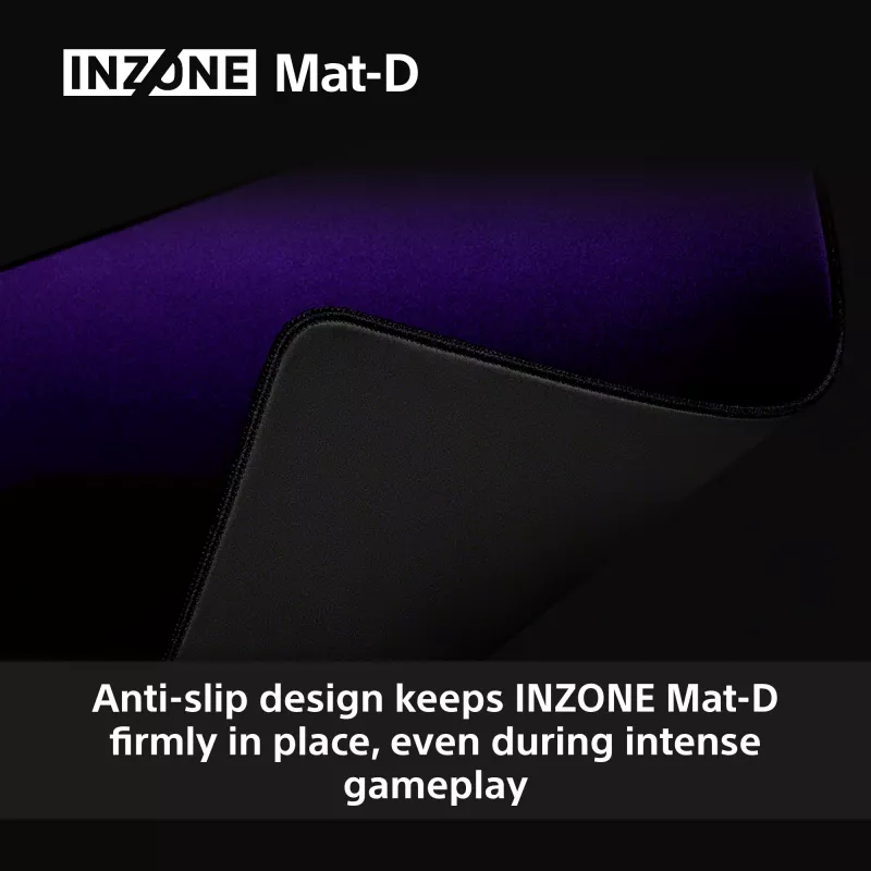 Sony INZONE Mat-D žaidimų pelės kilimėlis, juodas