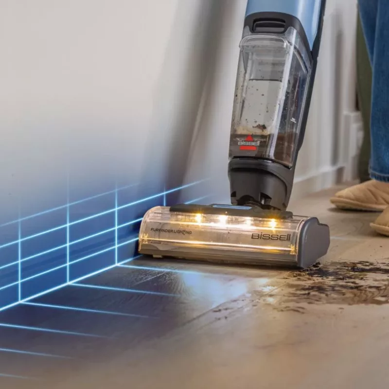 Bissell CrossWave EdgeFind Select Upright vacuum AC Dry&wet Bagless 340 W Juoda, Blue