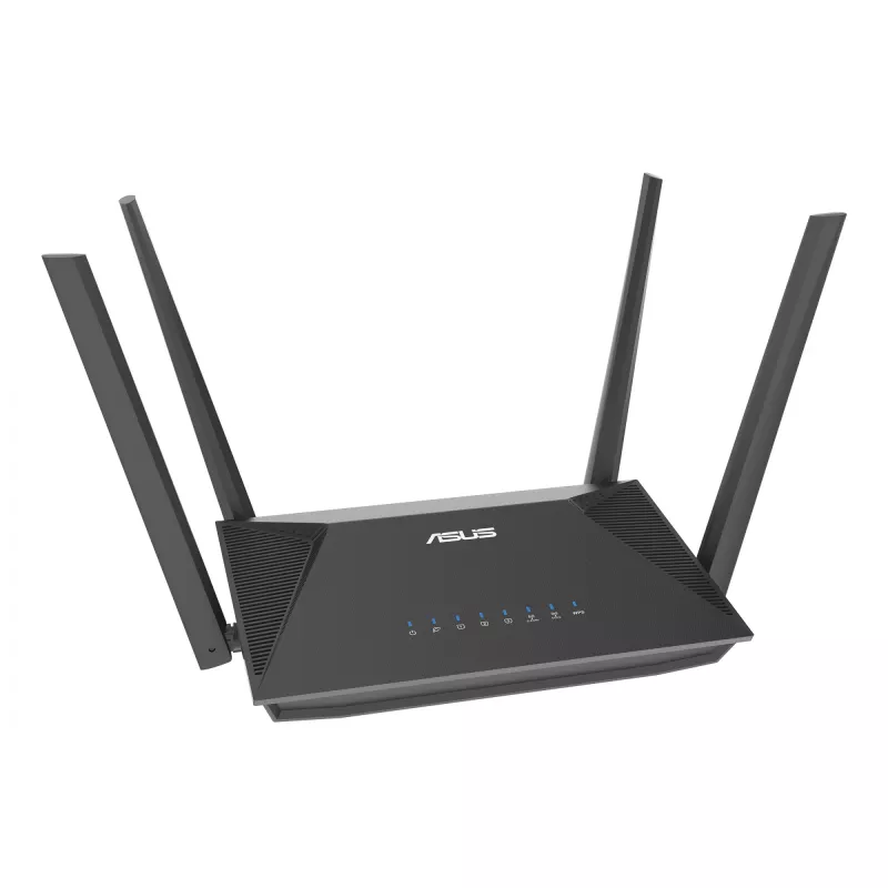 ASUS RT-AX52 Pro AX3000 belaidis maršrutizatorius Gigabit Ethernet Dviejų dažnių (2,4 GHz / 5 GHz) Juoda