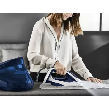 Tefal Pro Express Vision GV9812 3000 W 1,1 l Durilium AirGlide Autoclean padas Mėlyna, Balta
