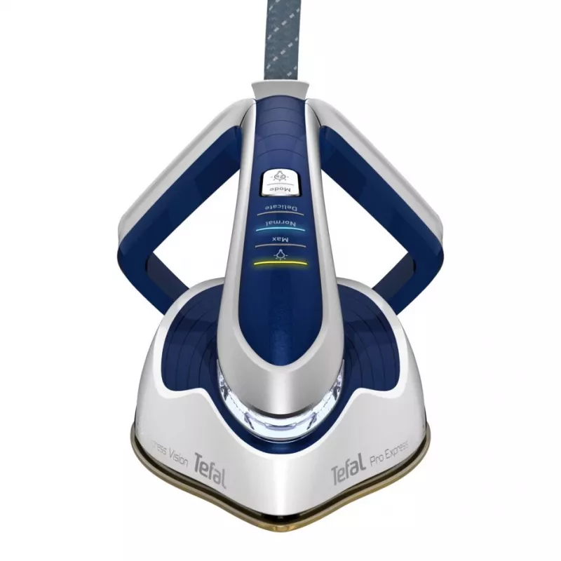 Tefal Pro Express Vision GV9812 3000 W 1,1 l Durilium AirGlide Autoclean padas Mėlyna, Balta