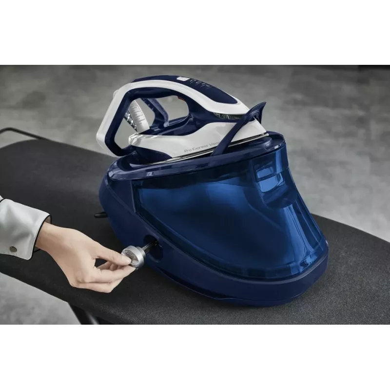 Tefal Pro Express Vision GV9812 3000 W 1,1 l Durilium AirGlide Autoclean padas Mėlyna, Balta