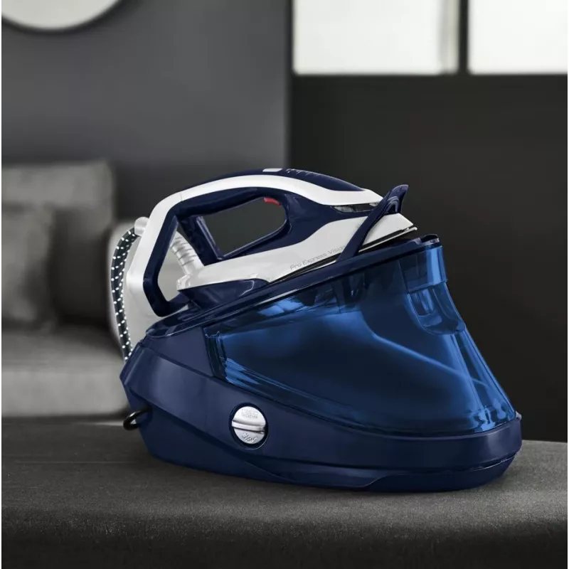 Tefal Pro Express Vision GV9812 3000 W 1,1 l Durilium AirGlide Autoclean padas Mėlyna, Balta