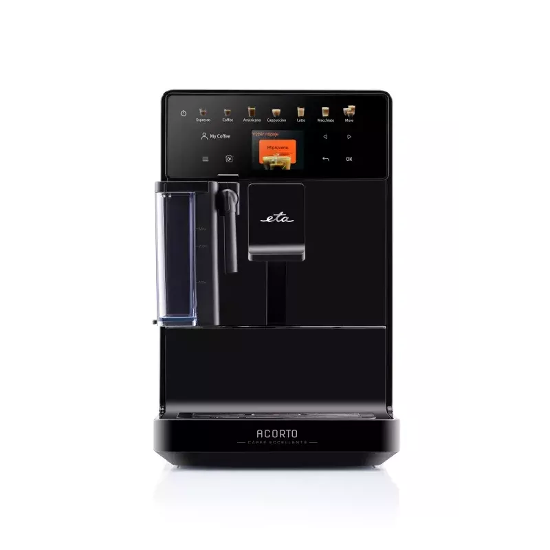 Kavos aparatas ETA Acorto ETA918090000 1,4 l, 1400 W, 19 barų, pieno putotuvas, juodas