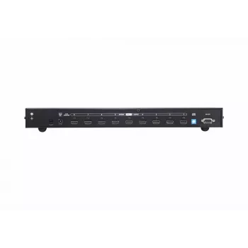 ATEN 8 prievadų tikro 4K HDMI skirstytuvas, HDMI, 8x HDMI, 4096 x 2160 pikseliai, juodas, metalas, 4K Ultra HD