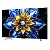 Televizorius TCL 55T8C 55 colių QLED 4K Ultra HD, HDR10, Google TV, 144Hz, Direct-LED, 4×HDMI 2.1, Bluetooth/Wi‑Fi, Metalinis