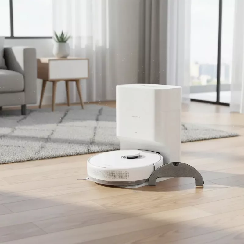 Robotinis dulkių siurblys Dreame D10 Plus Gen 2 Baltas